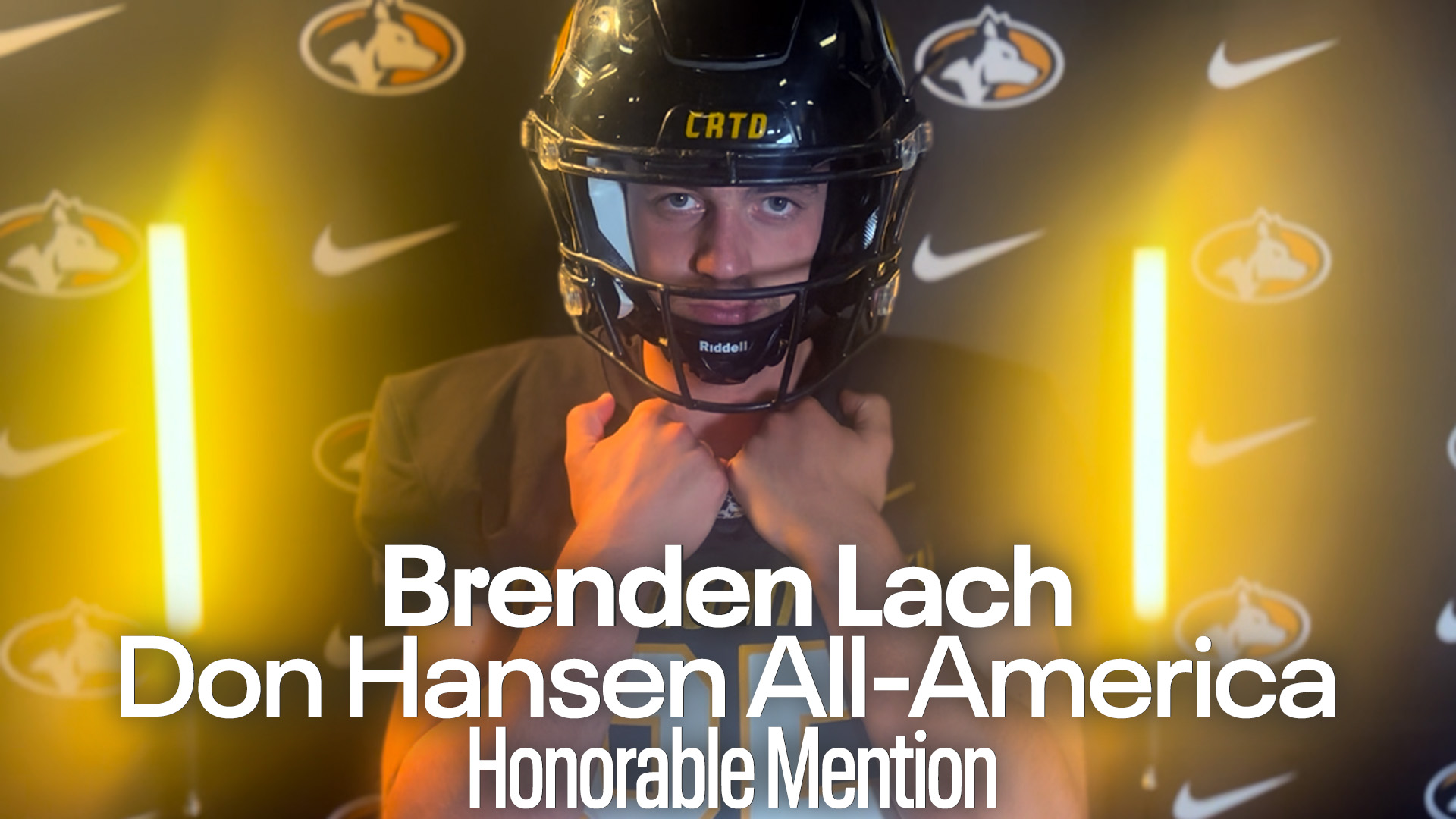 Lach Tabbed Don Hansen All-America Honorable Mention Selection