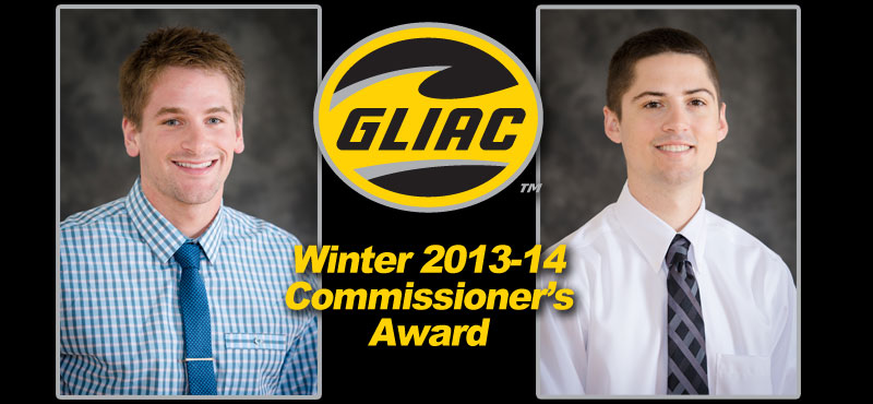 Armga and Culy Receive GLIAC Commissioner’s Award