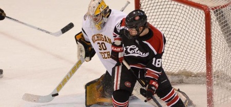 Tech Upends WCHA Leader St. Cloud State 5-1