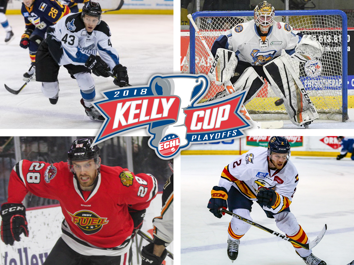 Four former Huskies on ECHL Kelly Cup rosters