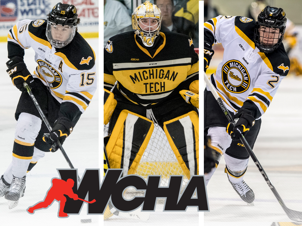 Lucchini, Munson, Donohue named WCHA Players of Month