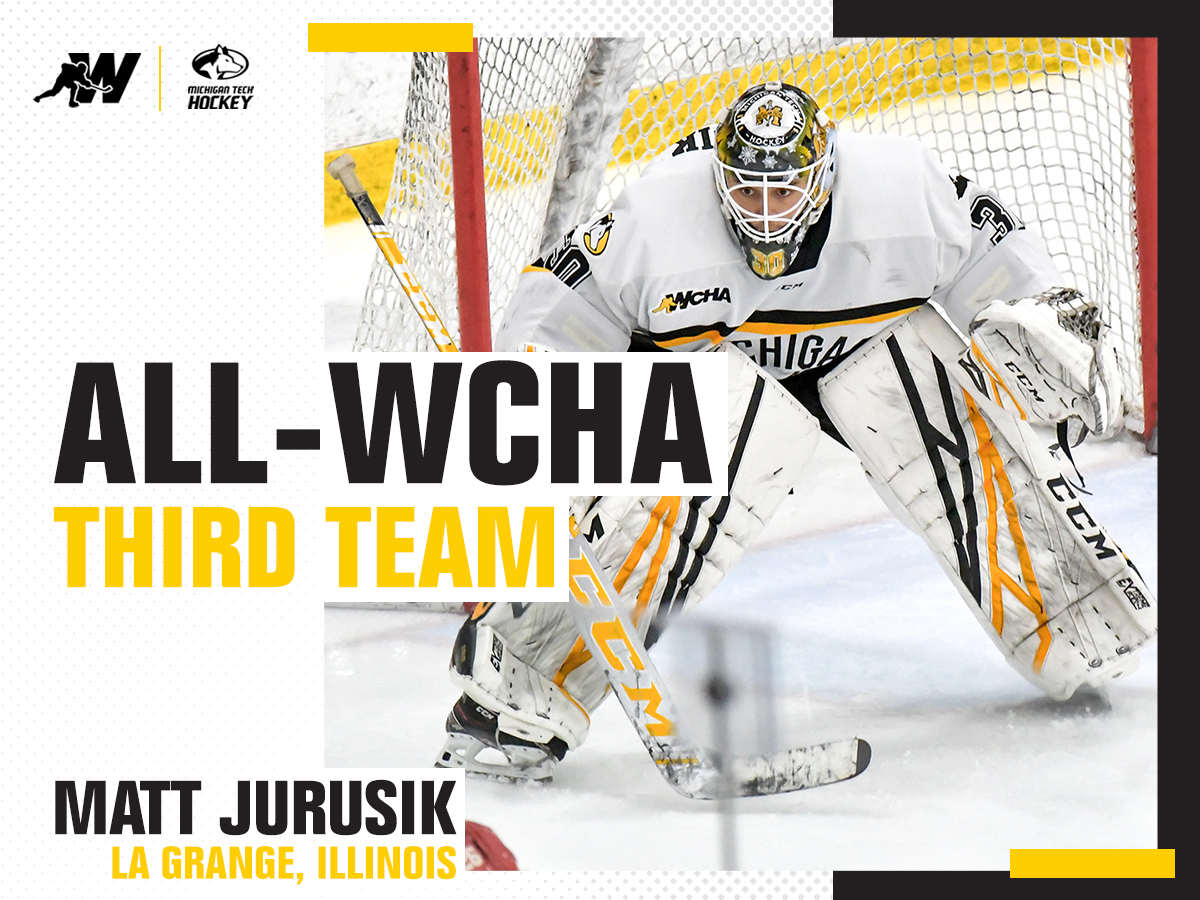 Jurusik named Third Team All-WCHA, 20 Huskies to Academic Team
