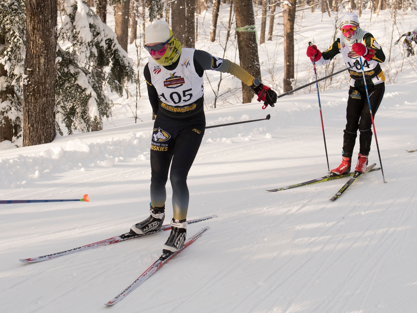 Nordic Skiing Powers Past Competition at CCSA Conference Championship Races