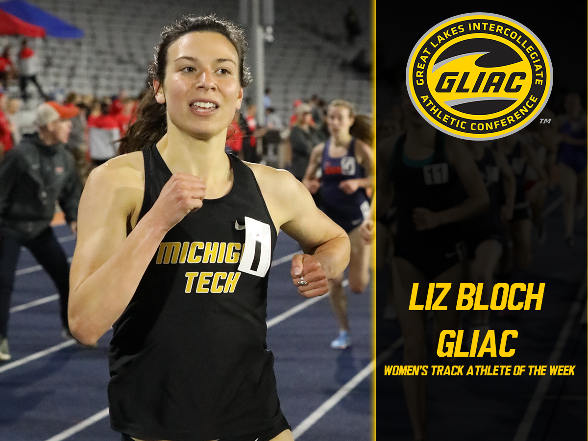 Bloch Earns GLIAC Women's Track Athlete of the Week