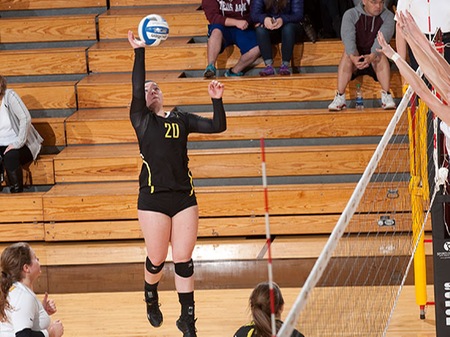 Volleyball Takes Down Walsh in Four Friday