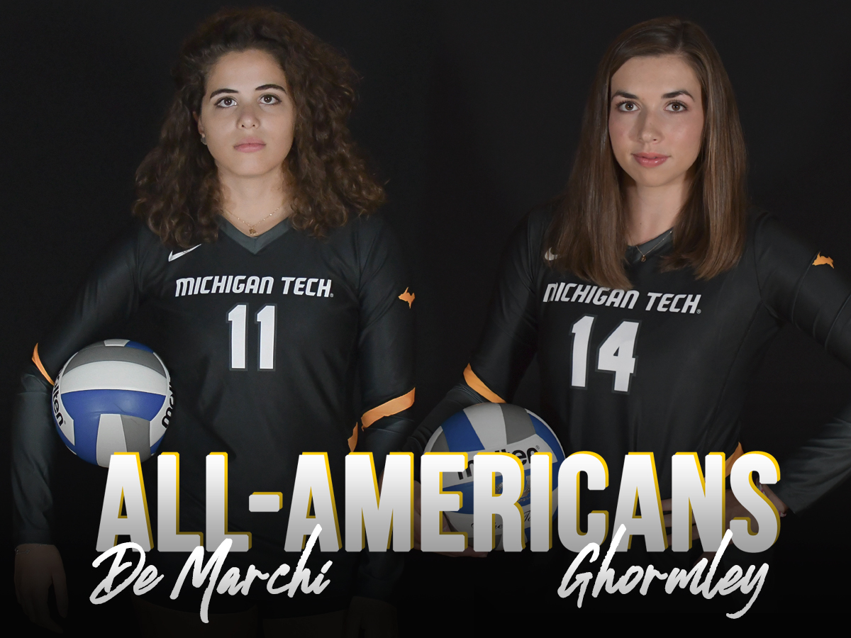 De Marchi and Ghormley Named Honorable Mention All-Americans