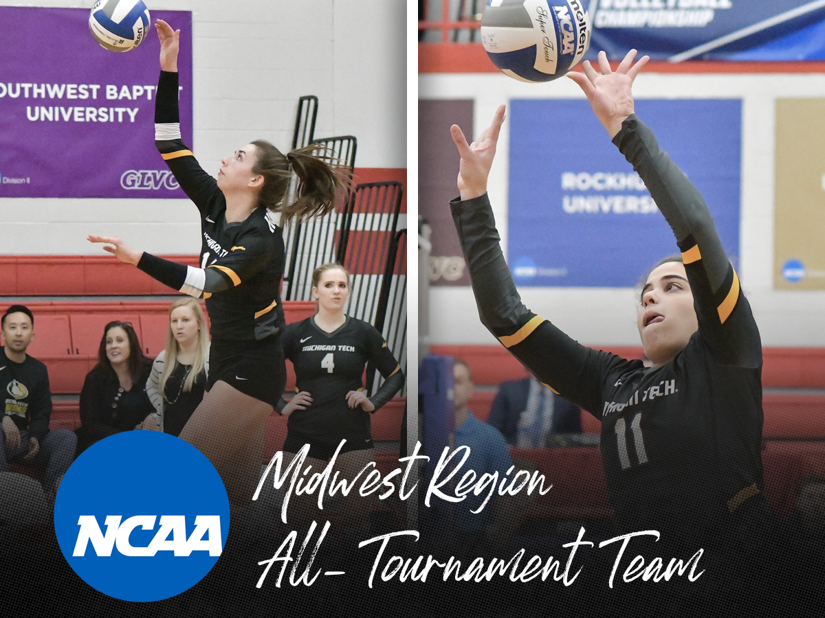 De Marchi and Ghormley named to NCAA Midwest All-Tournament Team