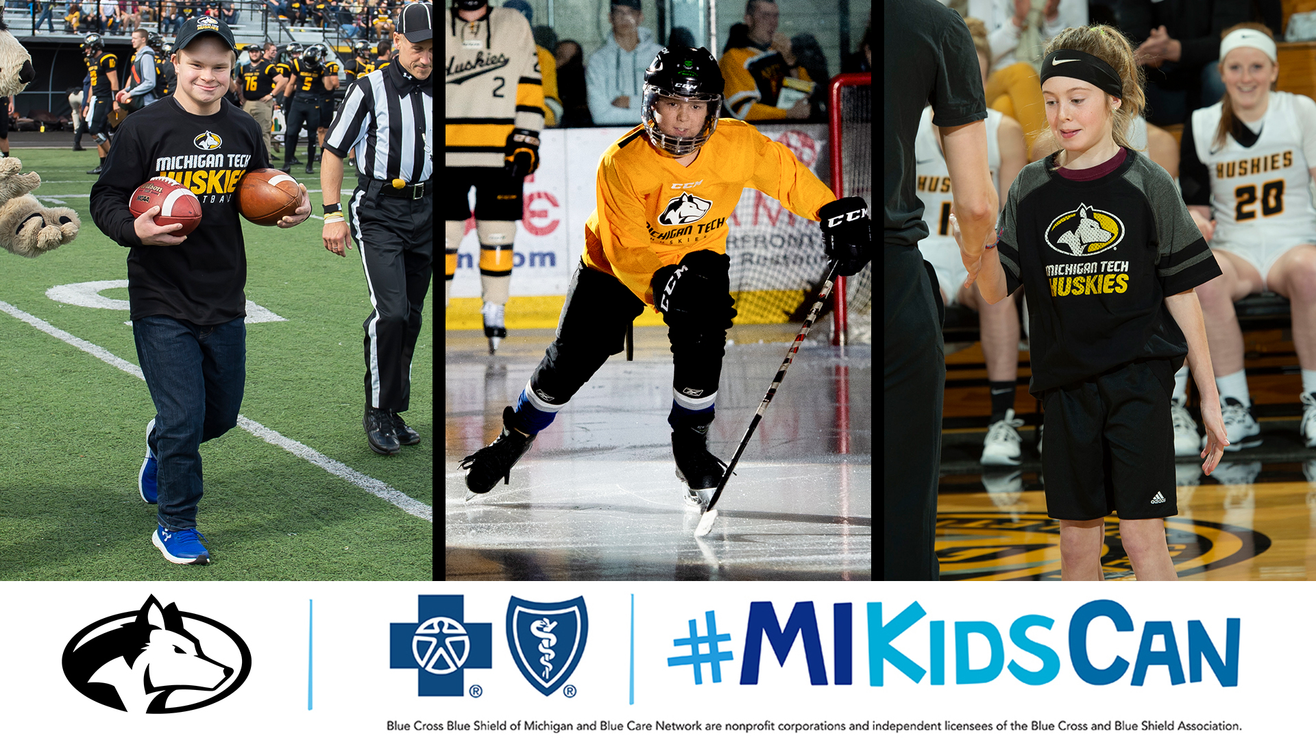 Sign up to be a Huskies #MIKidsCan Player of the Game