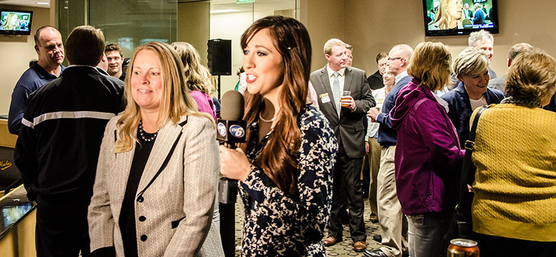 Huskies Host TV6 Business After Hours Event