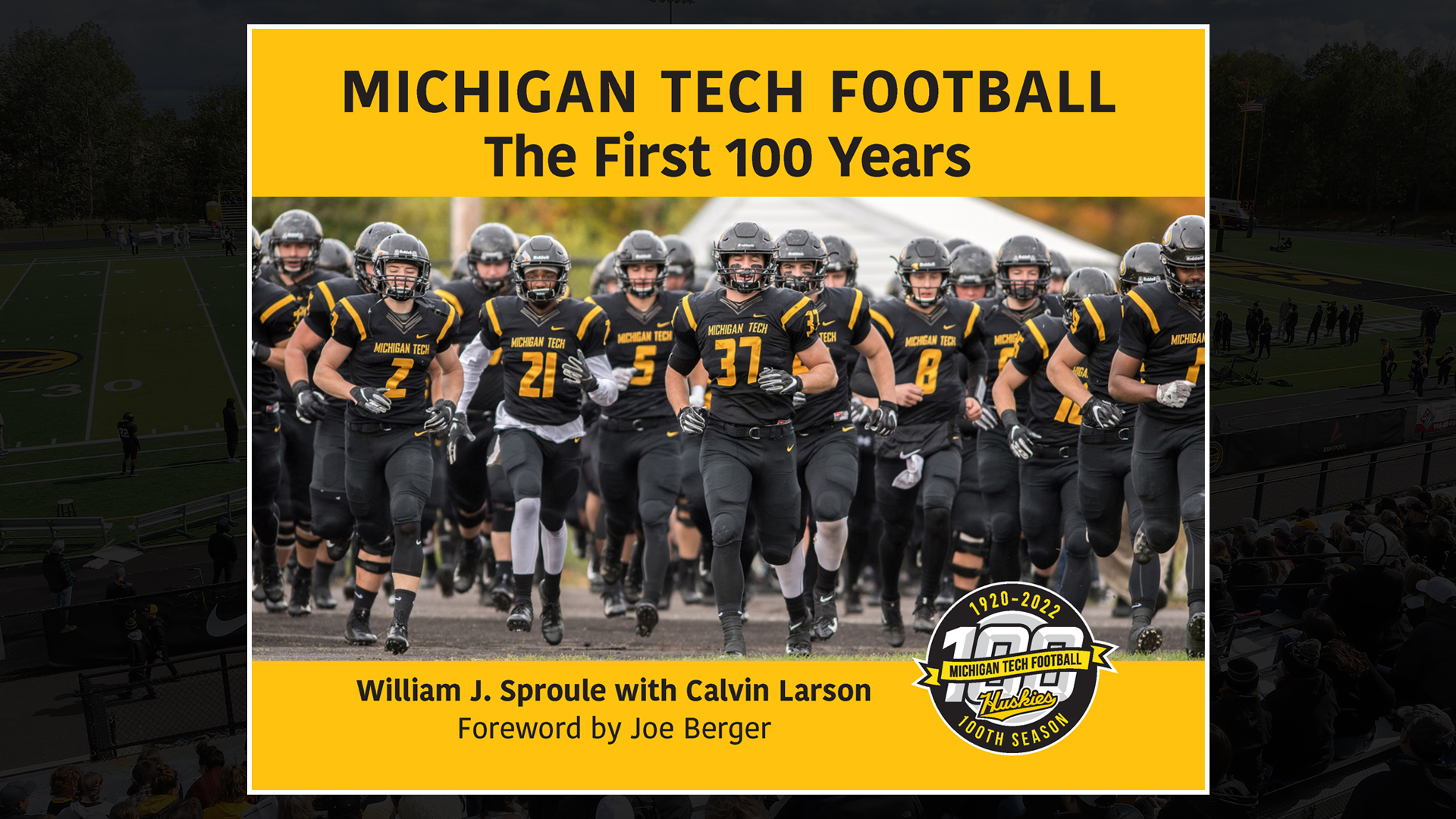 100 Year Michigan Tech Football book now on sale