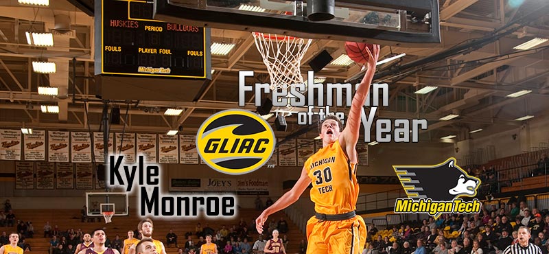 Monroe Named GLIAC Freshman of the Year