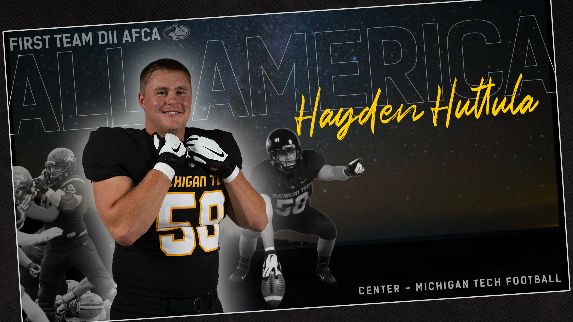 Hayden Huttula named AFCA First Team All-America