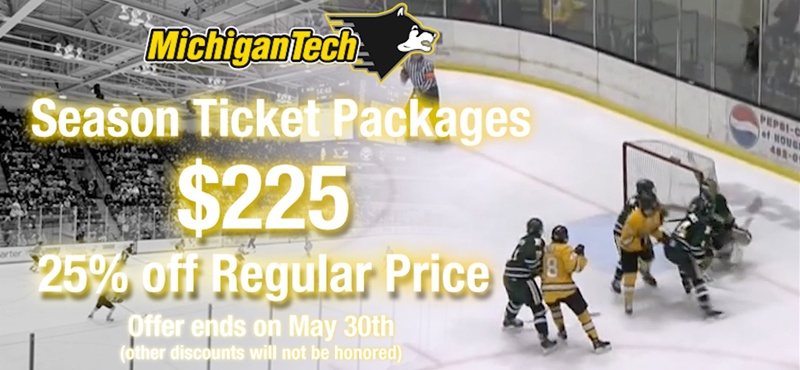 Season Hockey Tickets Available at Special Price for Limited Time Only