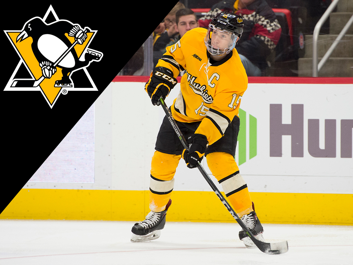 Jake Lucchini signs NHL contract with Pittsburgh Penguins