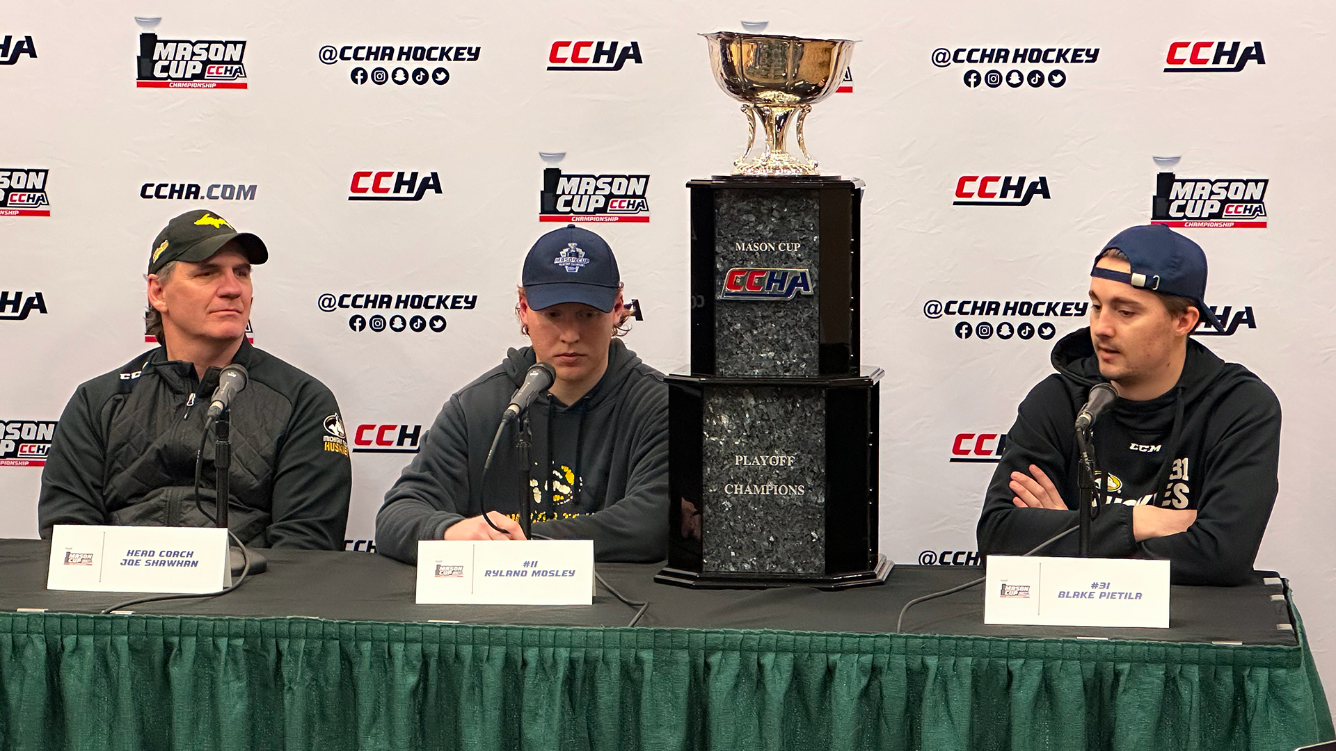 Tech Hockey | CCHA Championship Press Conference | 03.22.24