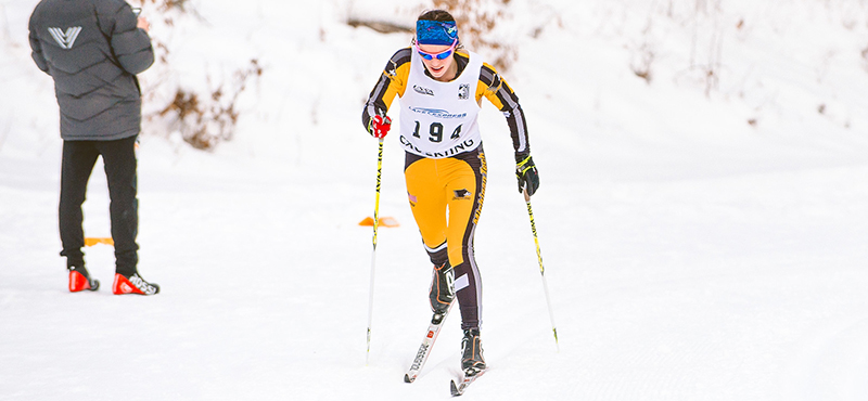 Lee Wins Title; Four Skiers All-Region