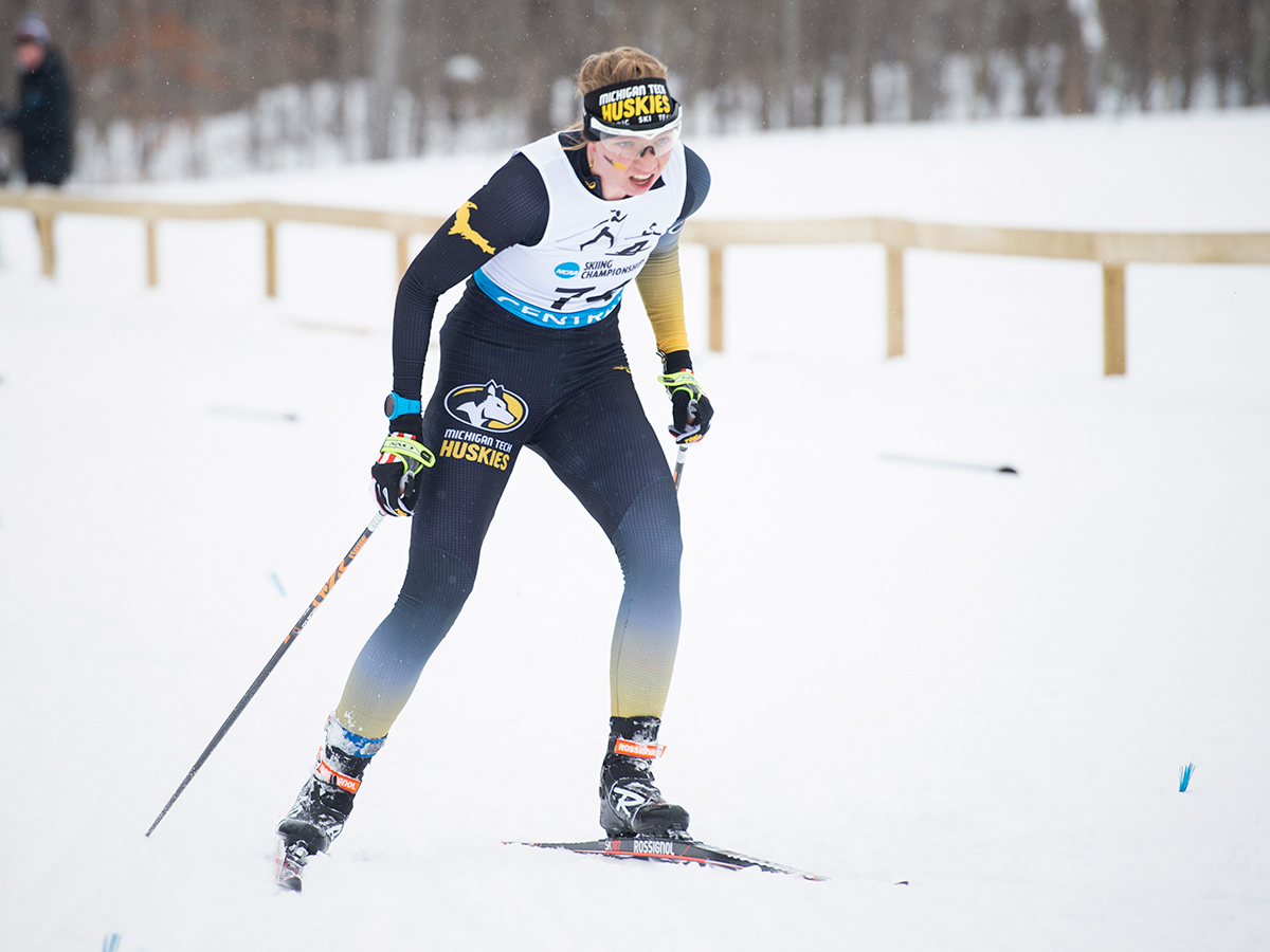 Kautzer and Vollset Claim Sunday Wins at 2019 Central Region Skiing Championships