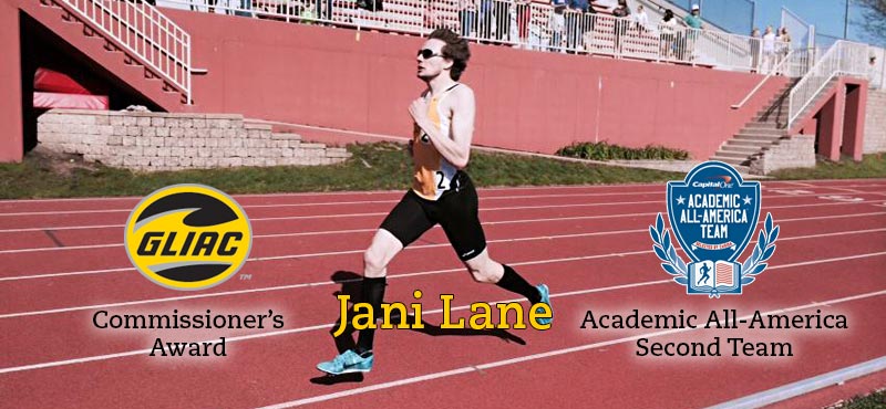 Lane Earns Academic All-America, Commissioner's Award
