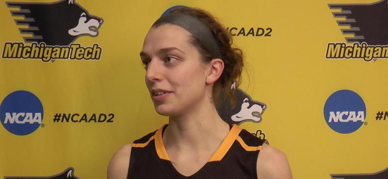 Danielle Blake Post Game Comments - 2/25/16