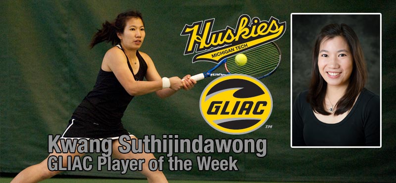Suthijindawong Nets Second GLIAC Player of the Week Honor