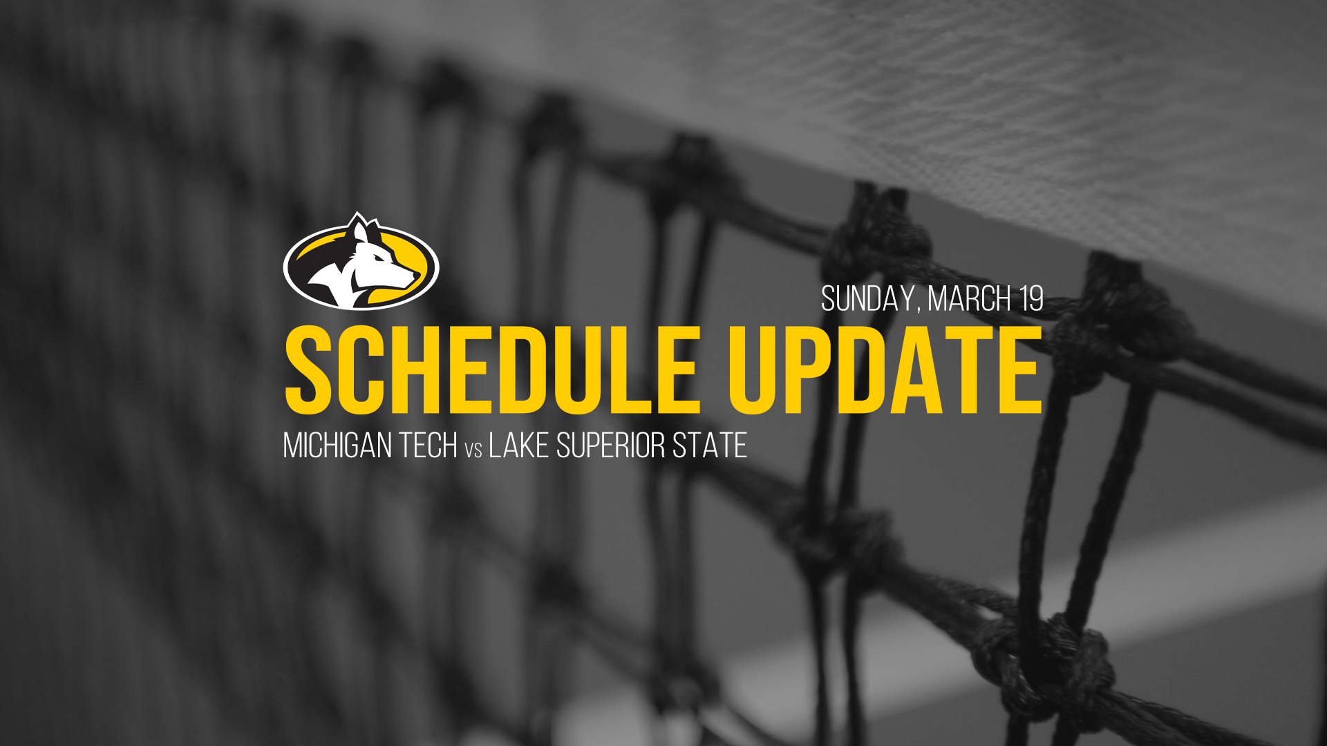 Tennis Moves Lake Superior State Matches to Sunday