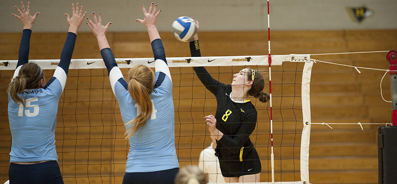 Volleyball Earns 3-1 Win over Northwood