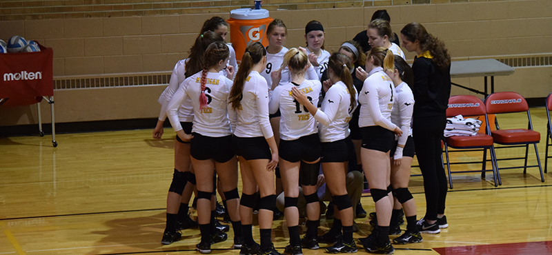 Volleyball Beats Saginaw Valley State, 3-1