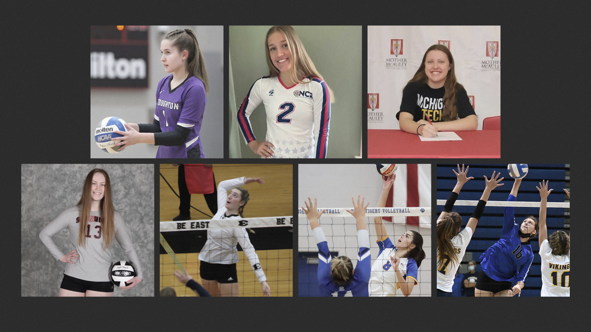 Volleyball signs seven to NLIs for 2023-24