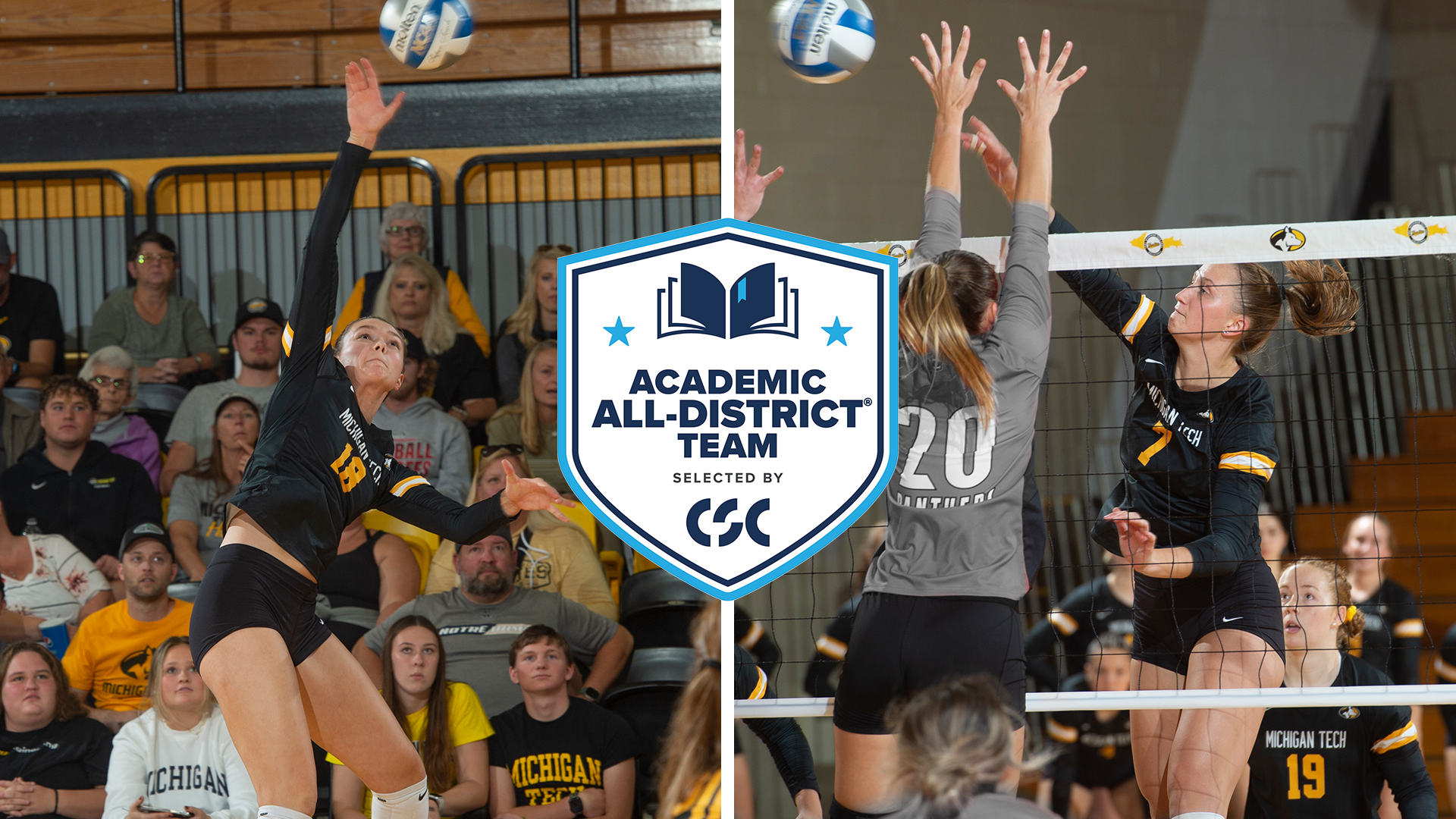 Meiners and Oujiri Named Academic All-District