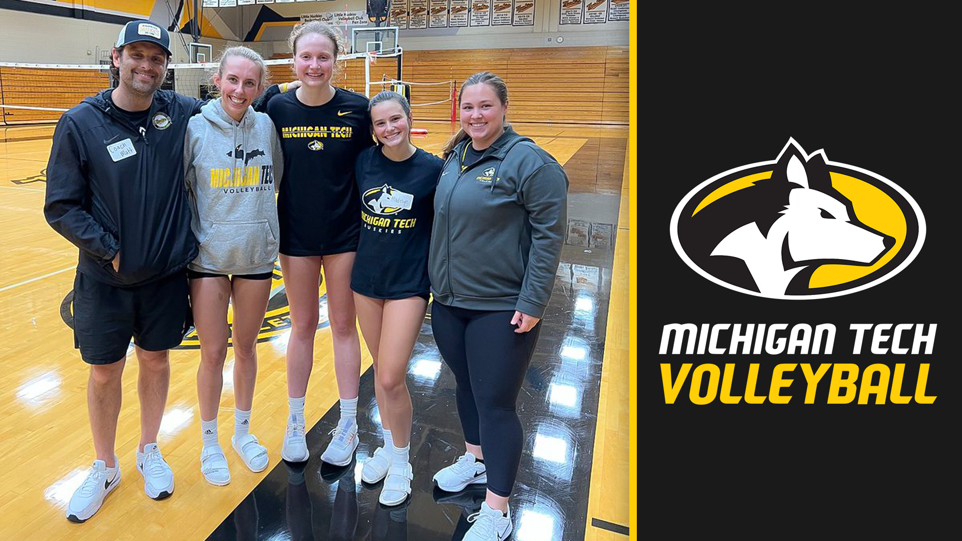 Volleyball signs three to NLIs for the 2024 season