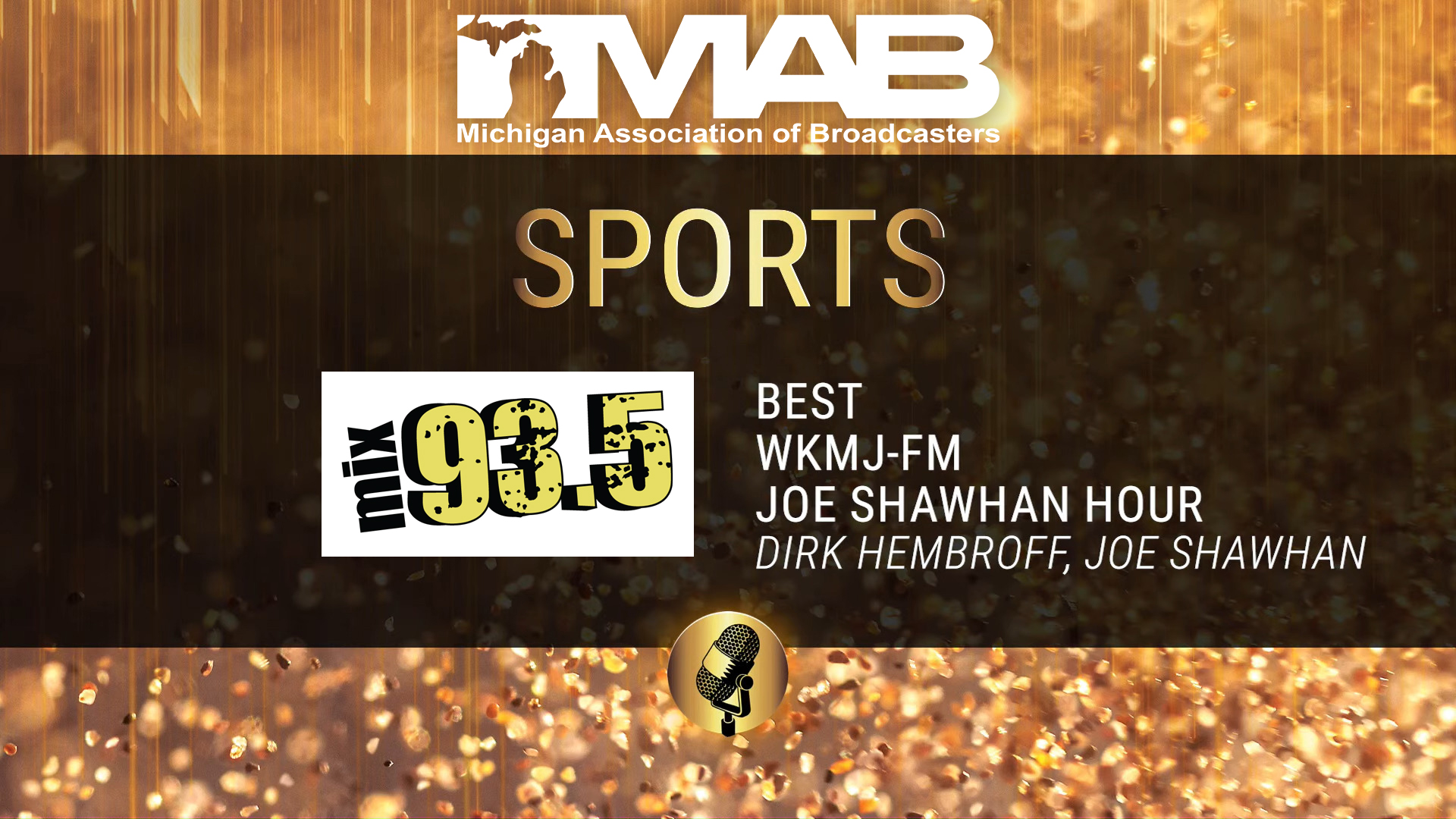 Joe Shawhan Hour receives MAB Broadcast Excellence Award